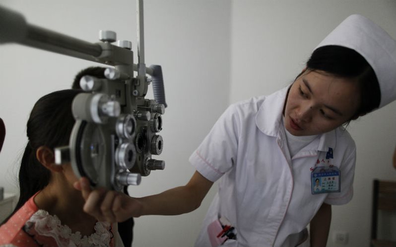 China tops the world in terms of blindness