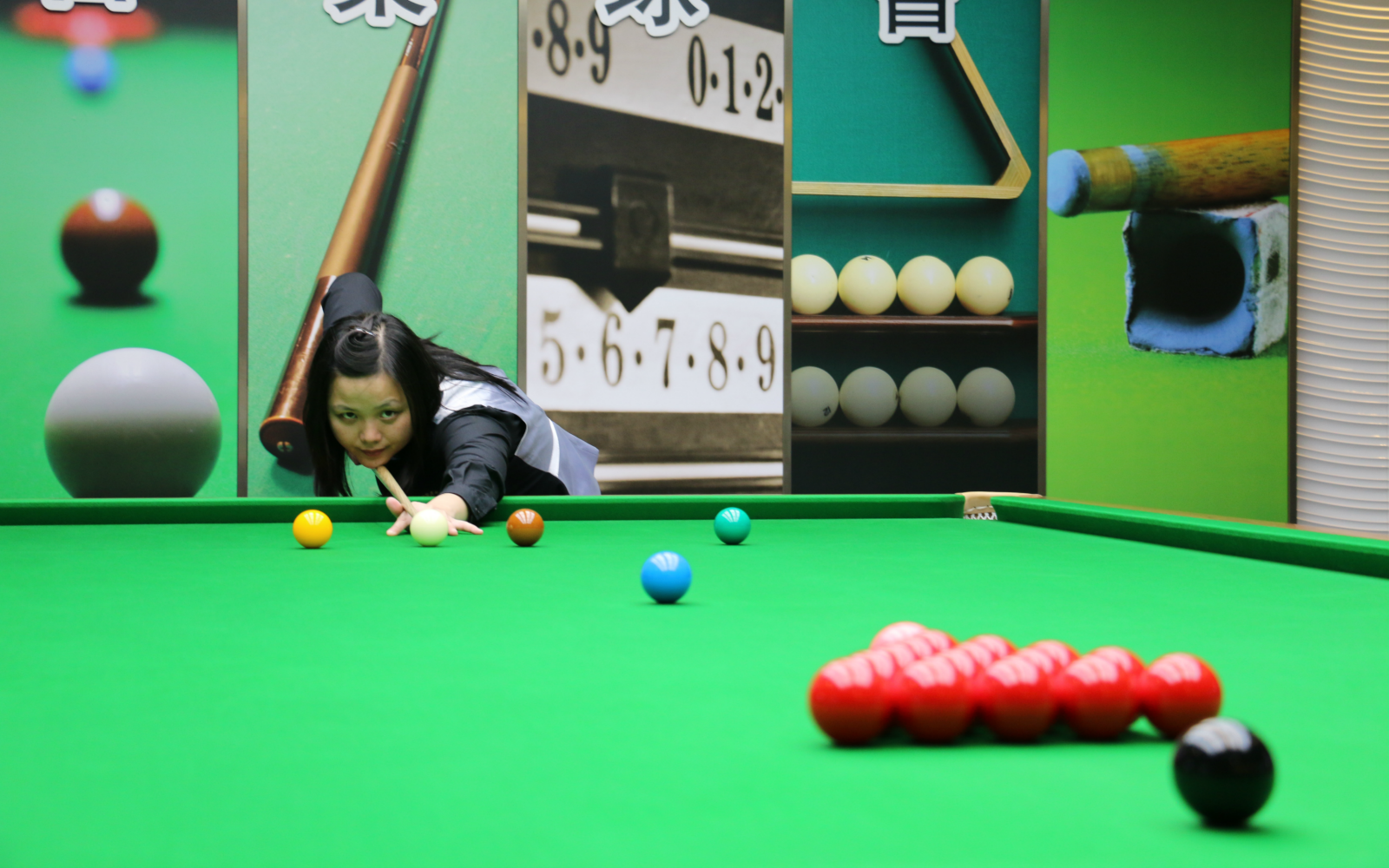 Mothers Day with snooker Mini Chu Fred Hollows HK Fred Hollows Foundation