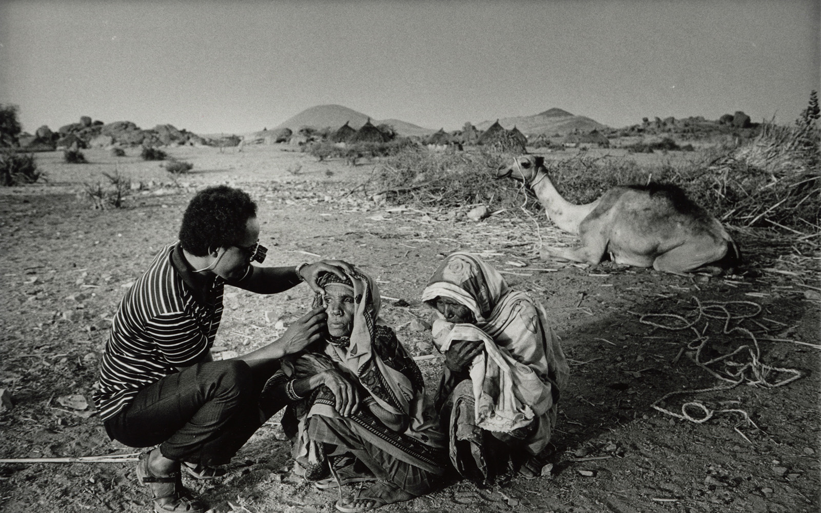 Eritrea woman being examined