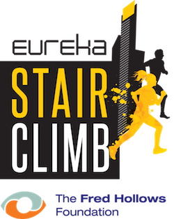Community Fundraising Take Part in an Event Fred Hollows Foundation Eureka Stair Climb logo
