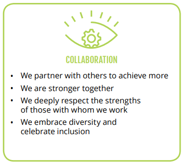 FHF strategy | Our Values - Collaboration