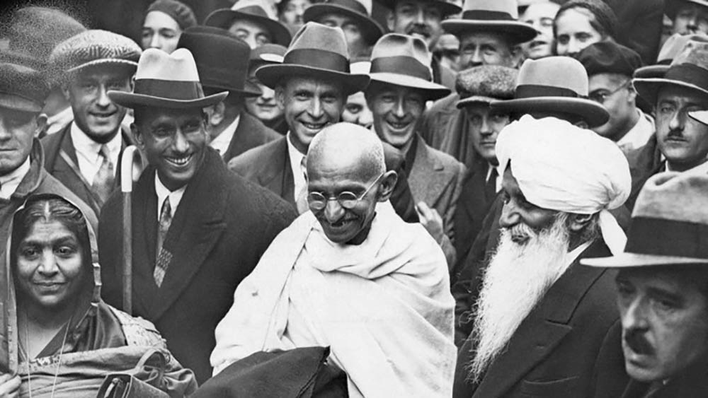 Mahatma Gandhi led the Ahimsa movement that gained India its Independence from the British in 1947