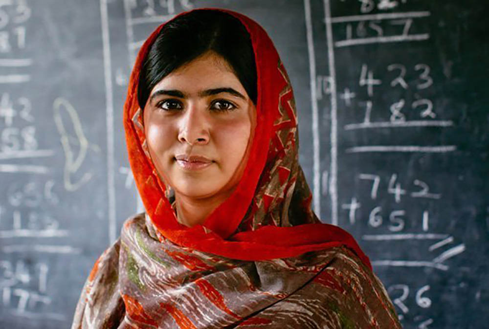 Malala Yousafzai is a role model for young girls everywhere