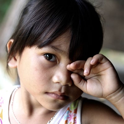 CHILDREN ARE AT RISK OF PERMANENT BLINDNESS