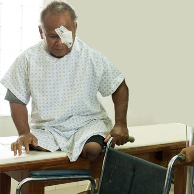 Help restore sight to older people  who are at risk of blindness