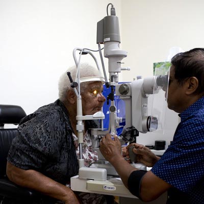 WE NEED TO STRENGTHEN THE LOCAL EYE CARE FACILITIES