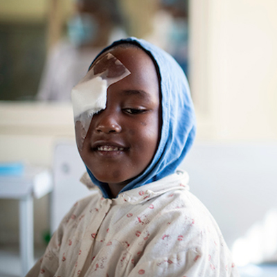 THE RISK OF CATARACT BLINDNESS IN CHILDREN IS HIGH