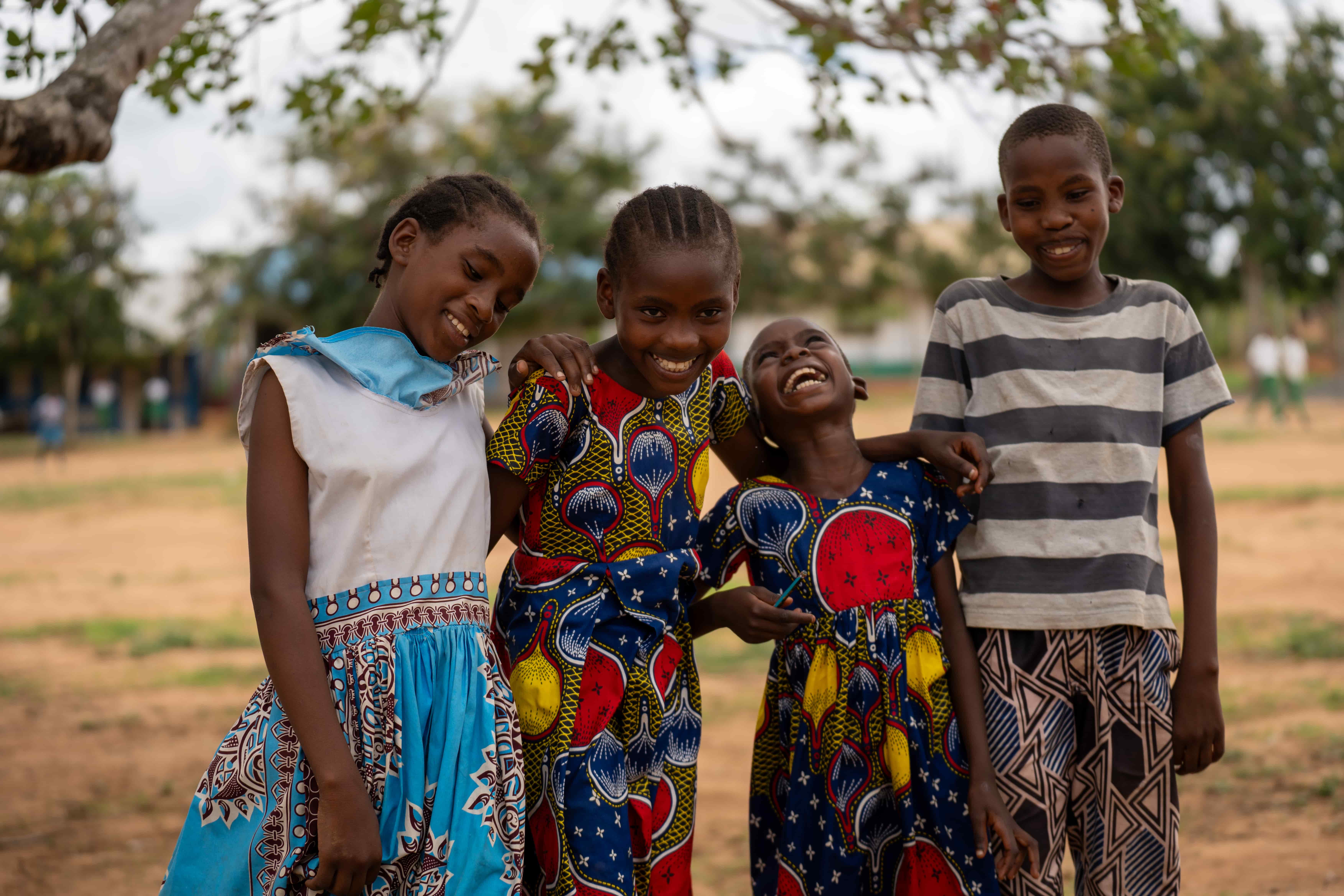Manyeso's children two years after surgery