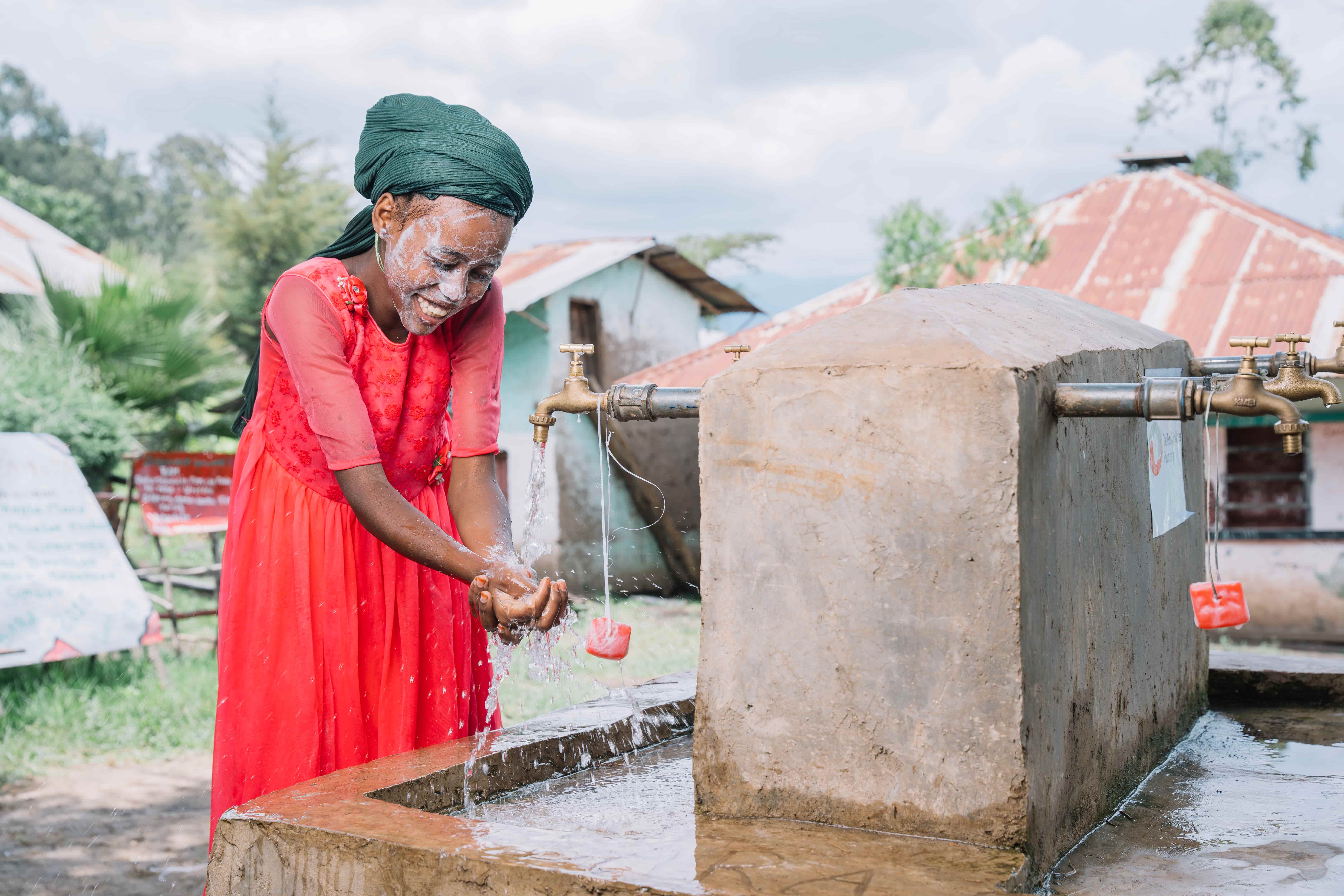 In Ethiopia, a simple act like face washing can help prevent trachoma, supported by hygiene education and improved water access.