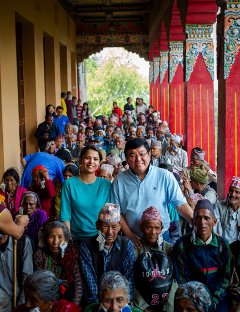 At the annual Pullahari Monastery eye camp, a community comes together to bring eye care closer to people who need it. In just three days, 247 people received surgery and more than 3,600 were screened.