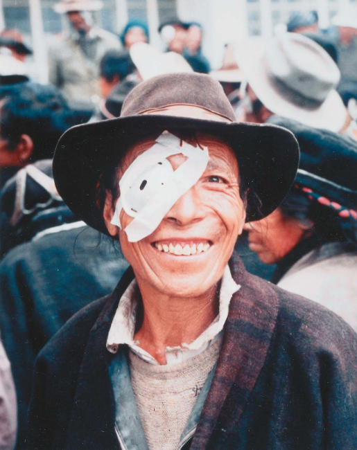 For people living in remote communities, reaching an eye hospital can be a major barrier. Outreach clinics brought surgery closer to home, including this microsurgical clinic in the Tibetan Autonomous Region.
