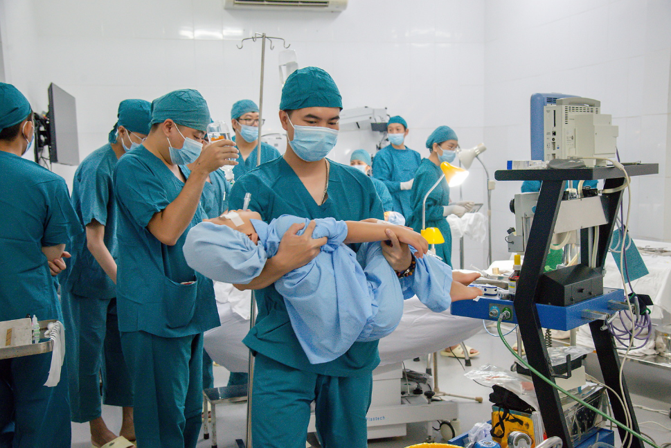 Today, our work continues to evolve. In Vietnam, local eye hospitals are working alongside national specialists to provide free surgery for children while sharing expertise and strengthening paediatric eye care for the future.