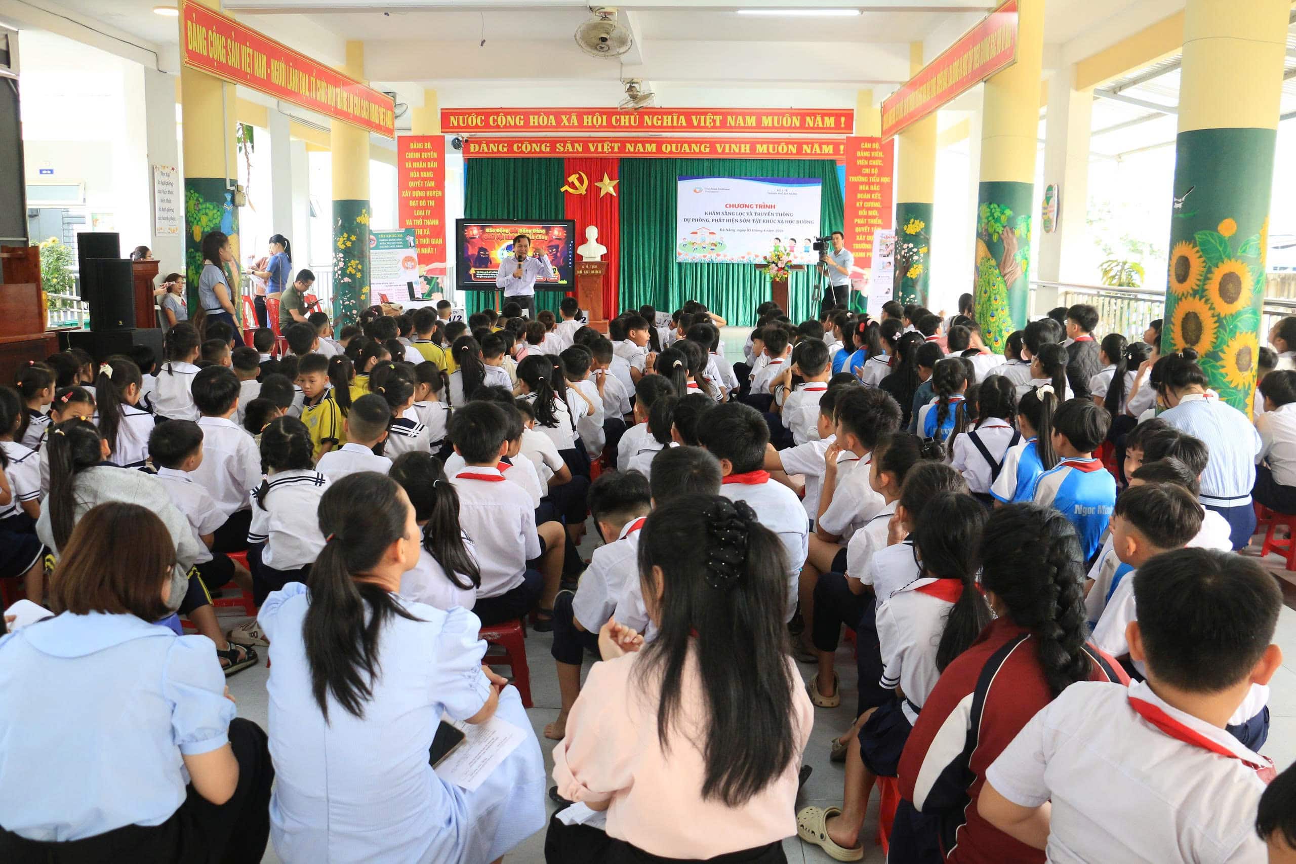 In Vietnam, school-based screenings are helping children access free eye checks and glasses so they can learn and thrive