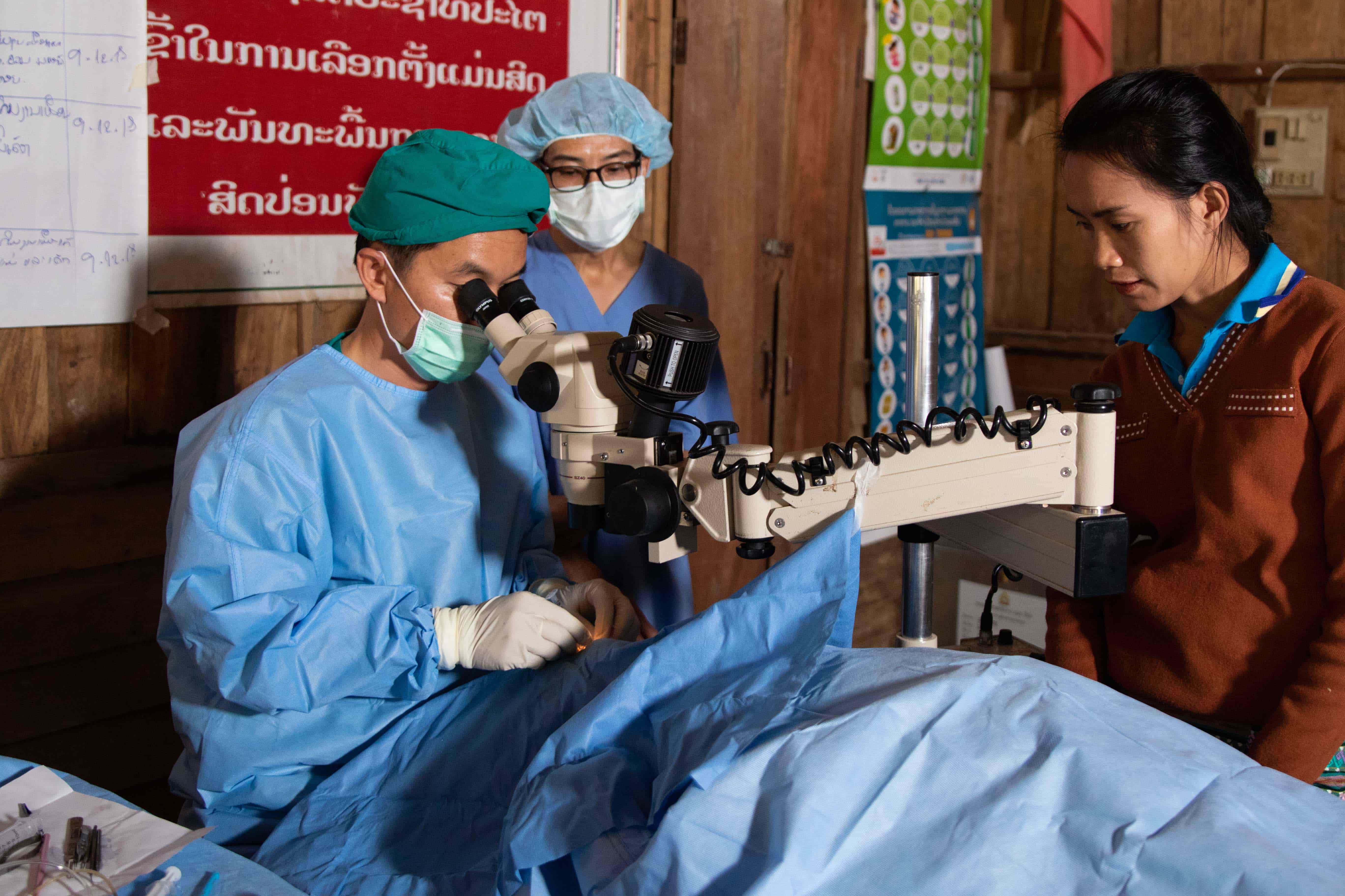 Dr Phetsamone in Laos, 2018