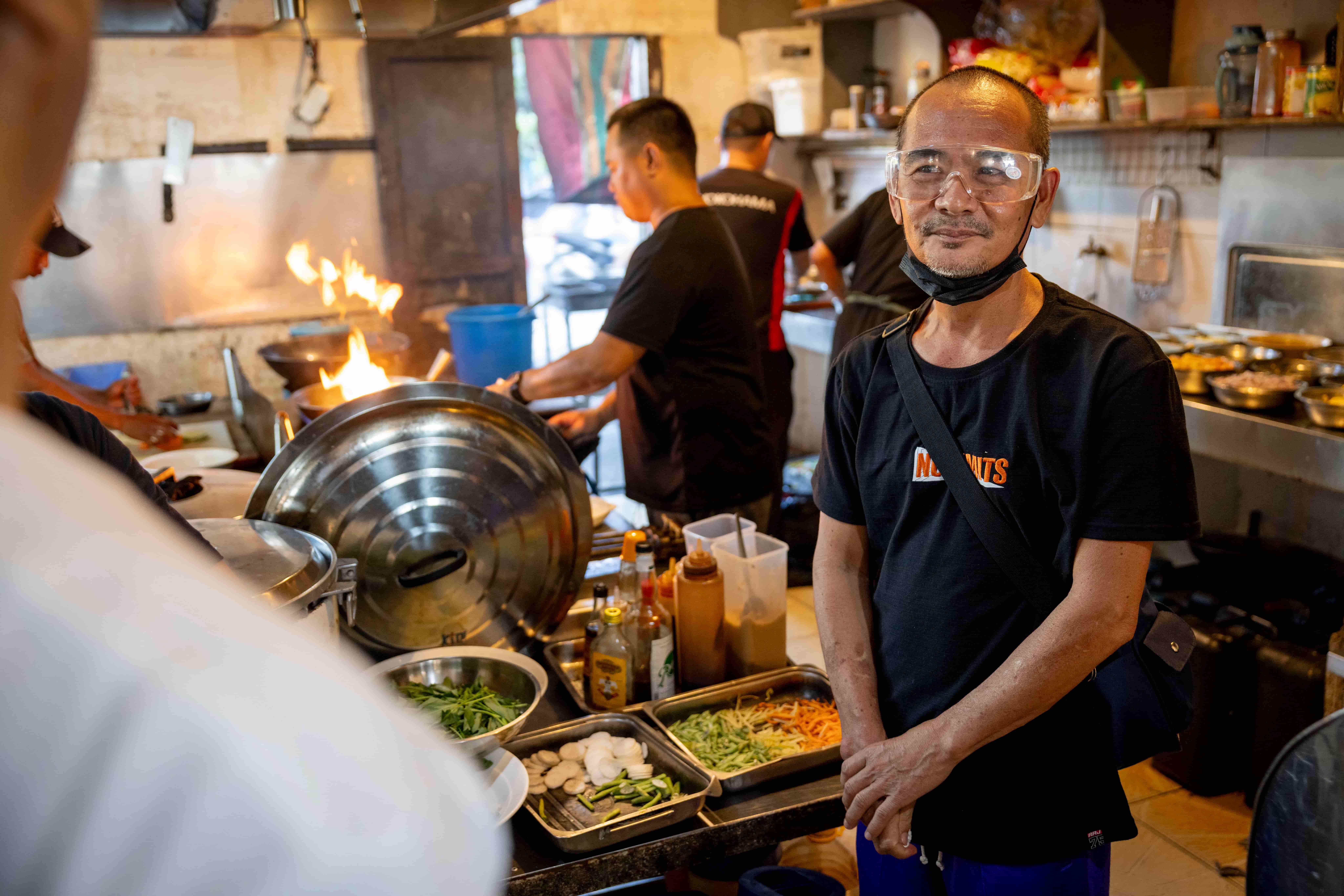 In a busy kitchen in Capiz province, Vincente prepares meals for hundreds after cataract surgery restored his sight. With clear vision again, he&rsquo;s ready to work, live independently and keep cooking for his community.