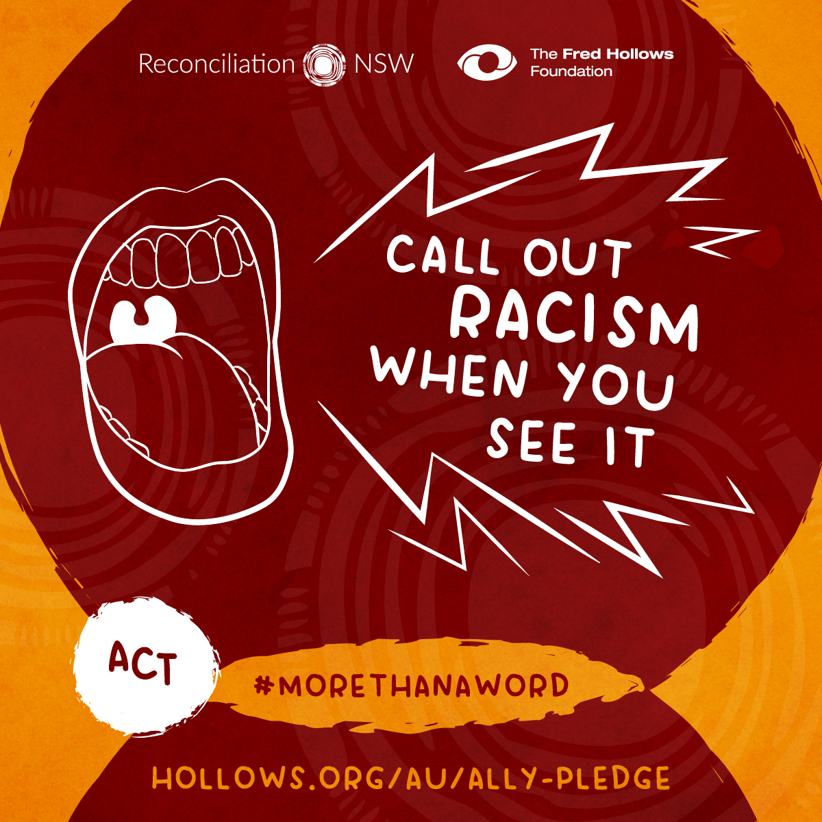 Call out racism infographic