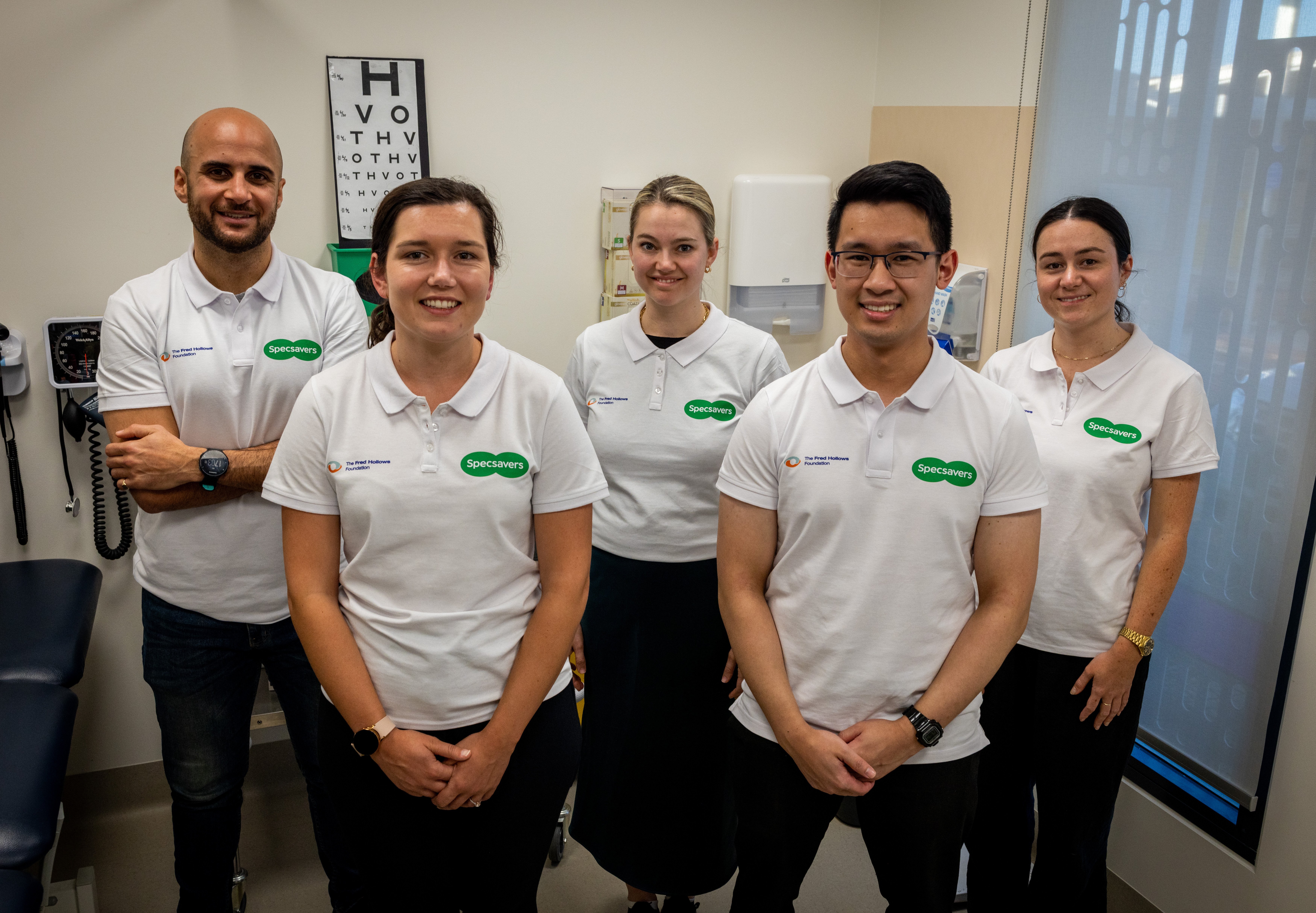 In 2022, The Fred Hollows Foundation and Specsavers delivered outreach eye care in Lightning Ridge, NSW, working alongside the Outback Eye Service to help address a backlog of patients and improve access to essential eye health services in rural and remote communities.