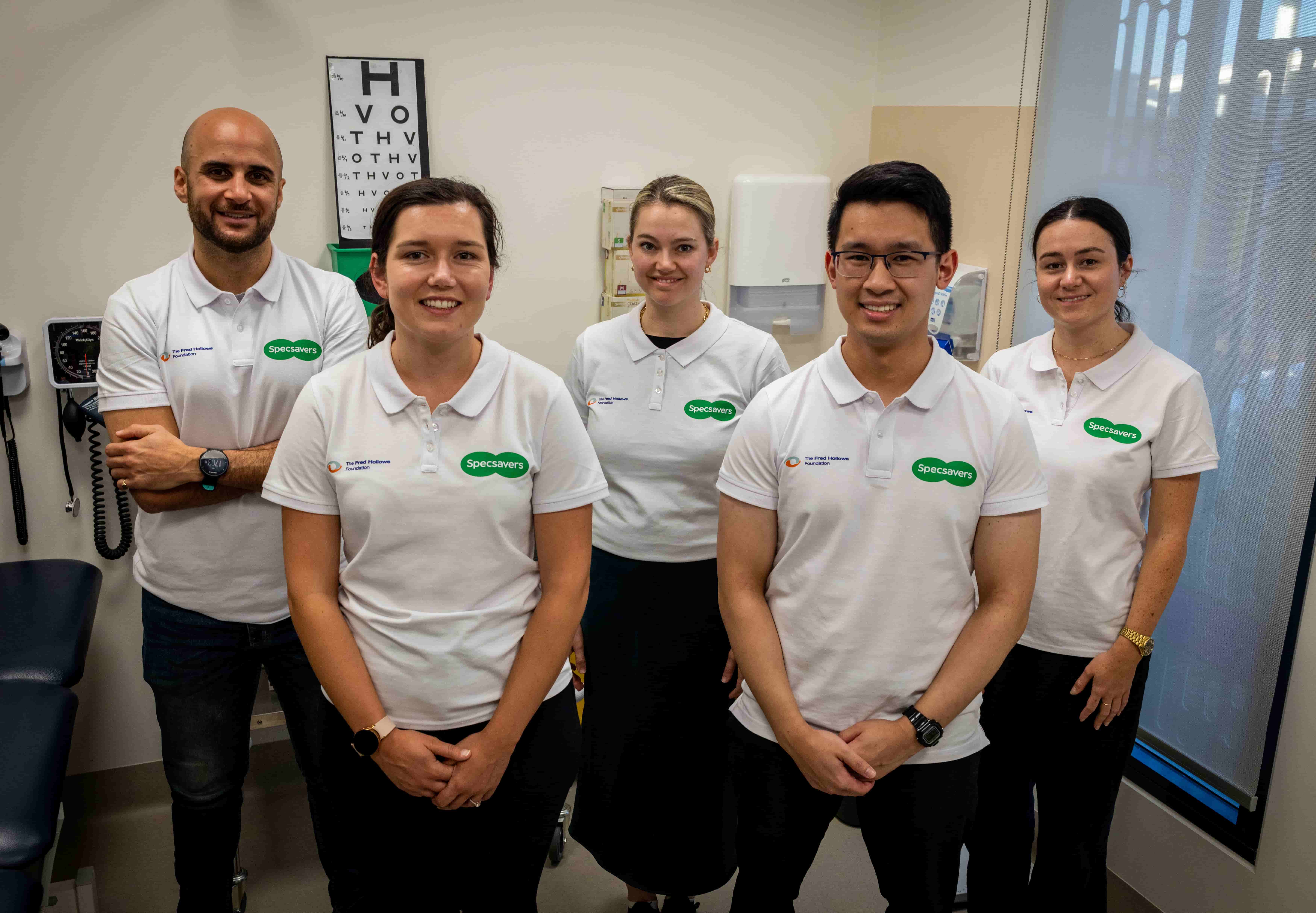 The Fred Hollows Foundation and Specsavers joined the Outback Eye Service team in Lightning Ridge, NSW, to deliver vital eye care and help clear the backlog of patients waiting for treatment since the pandemic.