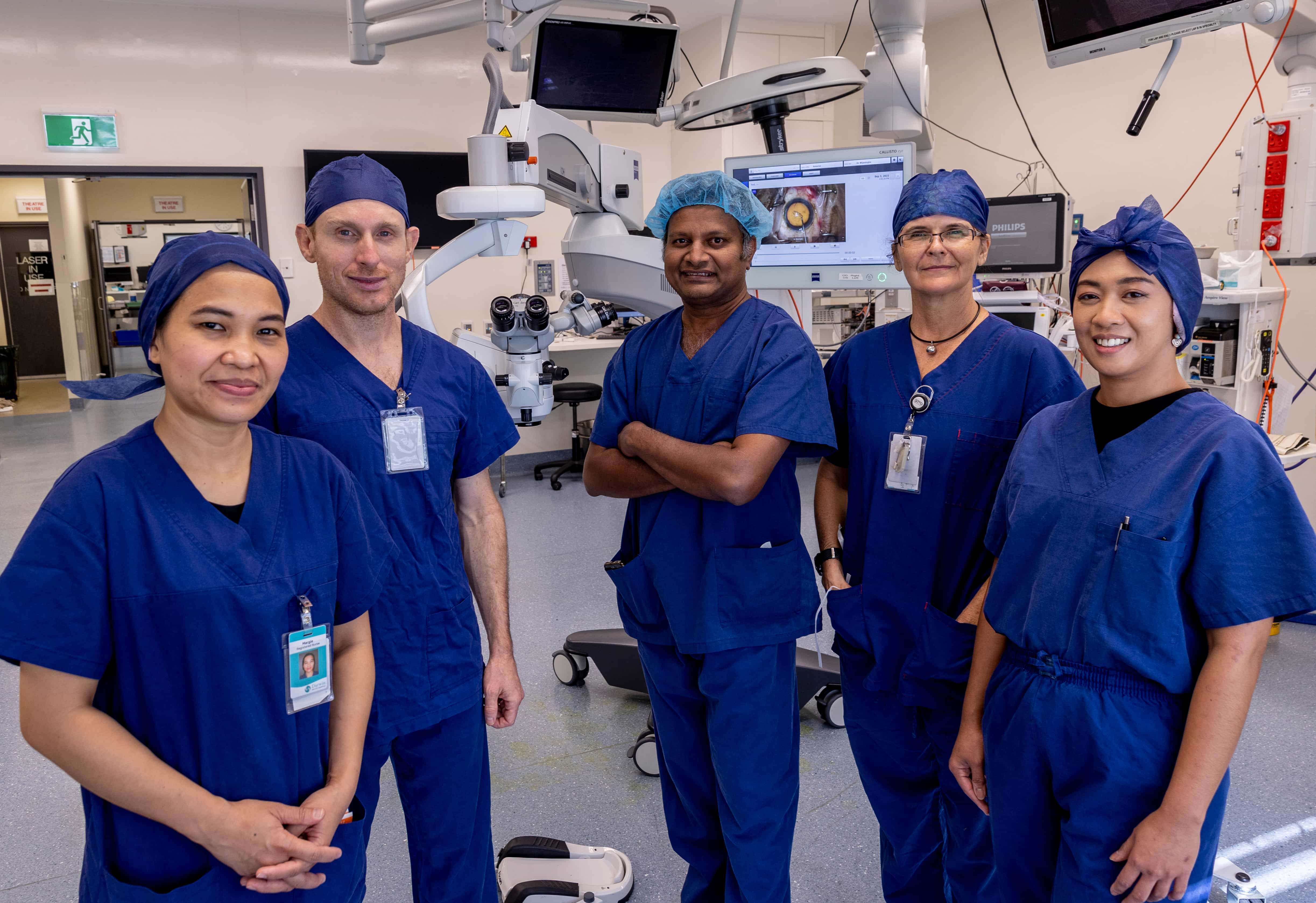 Indigenous Australia surgical team