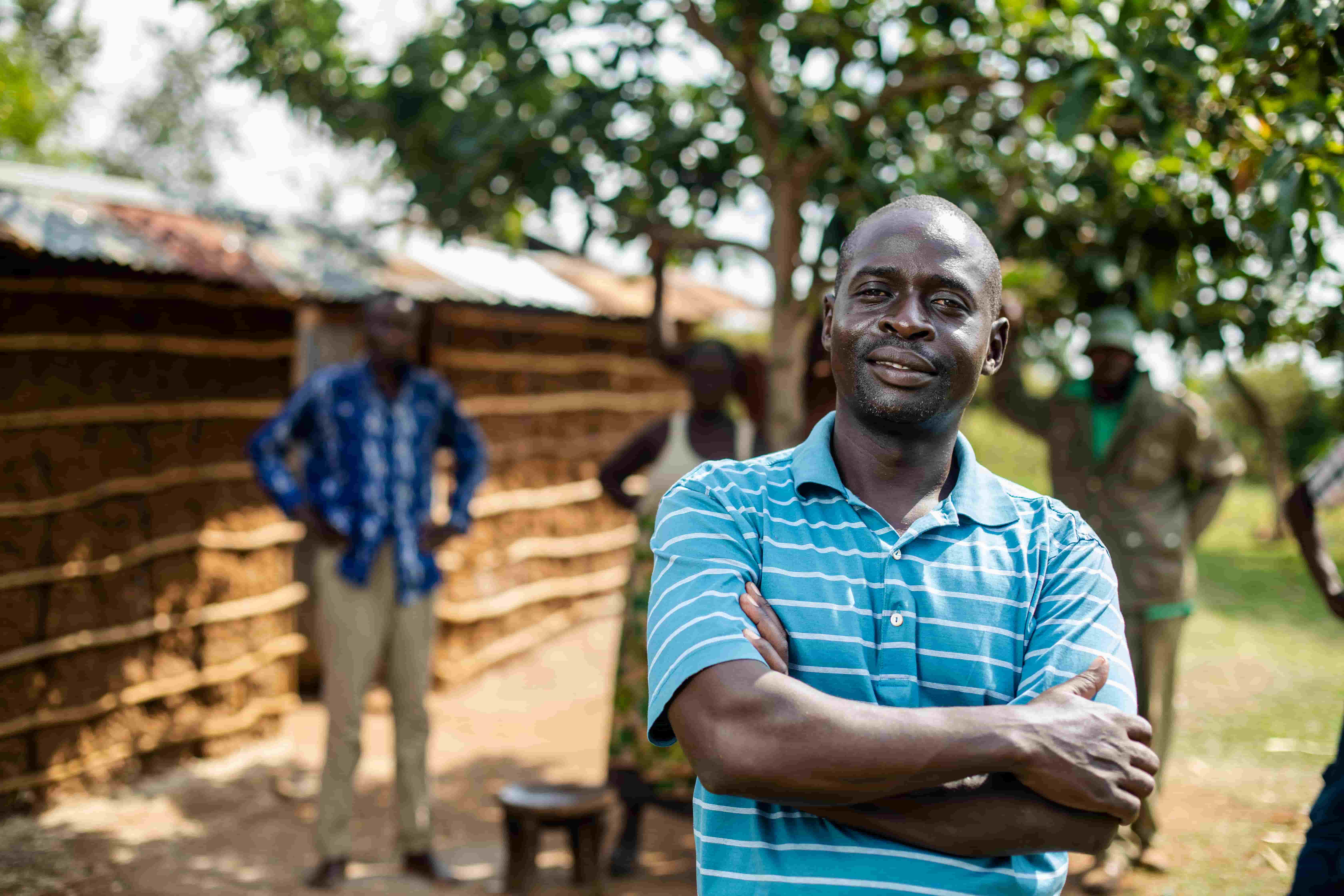 Don Adienge, a community health worker in Migori County, Kenya, mobilises the community to access eye care, saying it’s painful to see young children lose their sight unnecessarily.