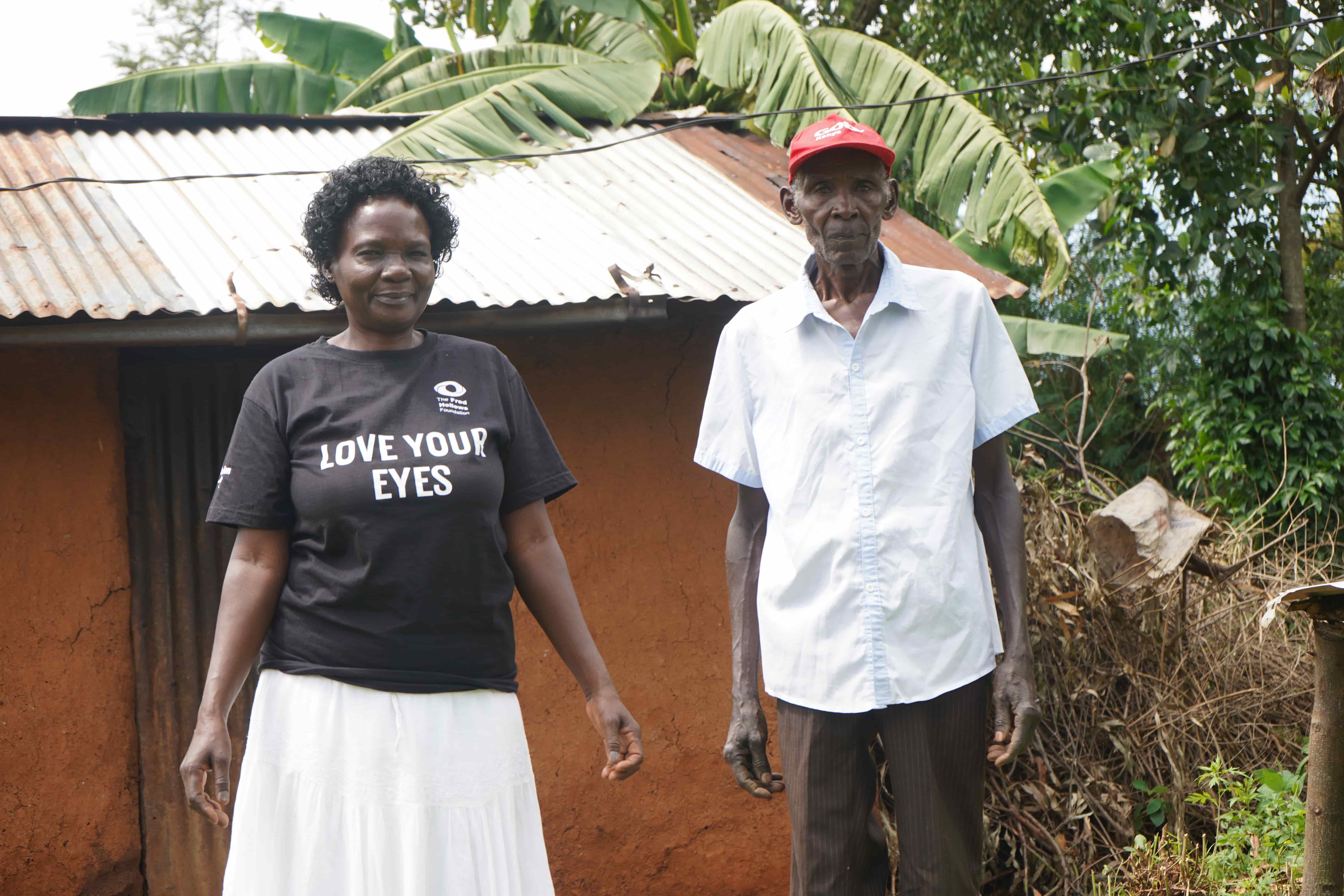 Mary from Siaya County lost her sight to diabetic retinopathy, forcing her to rely on family and give up her work. After free screening and surgery, her sight has been restored, and she is back farming and supporting her community.