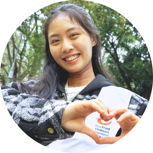 Fredhollows-face-to-face-fundrasing-phoebe-chan